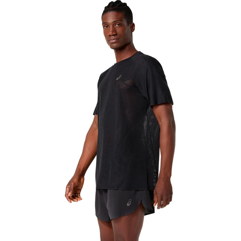 Metarun Laufshirt Herren - schwarz