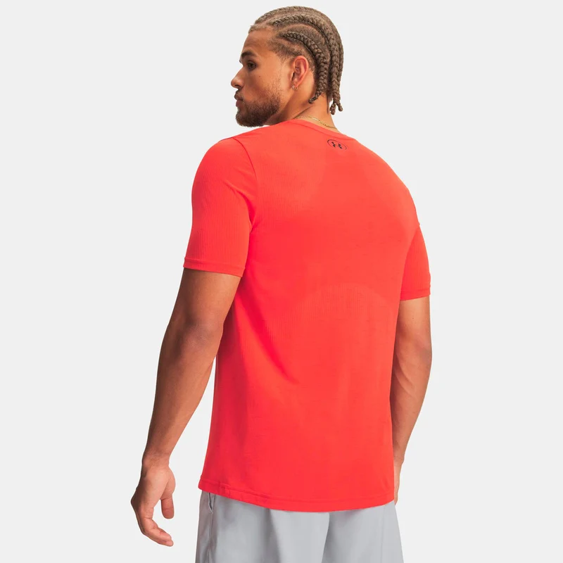 Vanish Seamless T-Shirt Herren-rot, schwarz