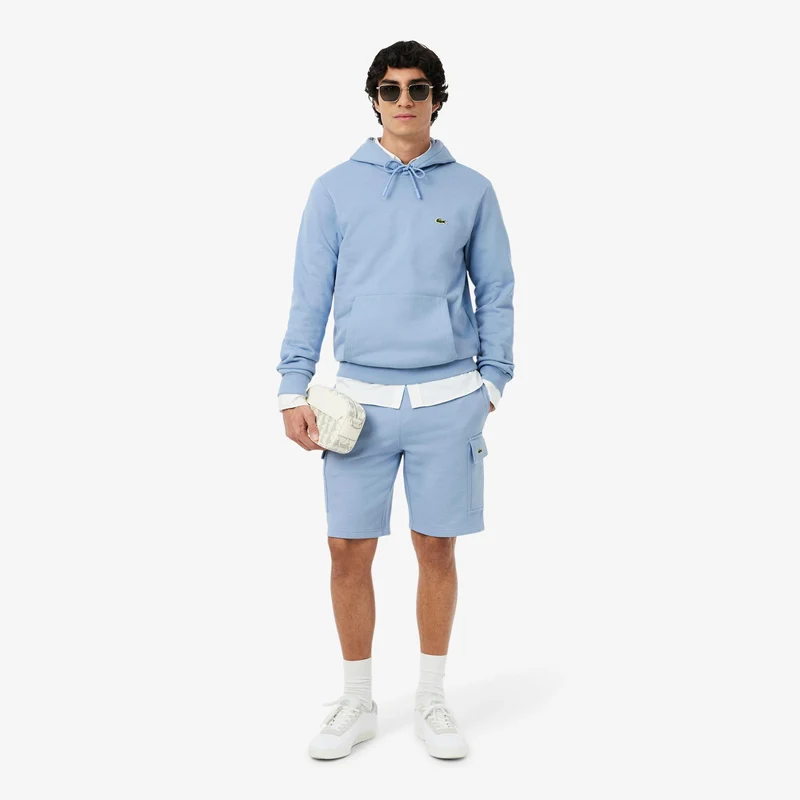 Hoody Herren - blaugrau, grün
