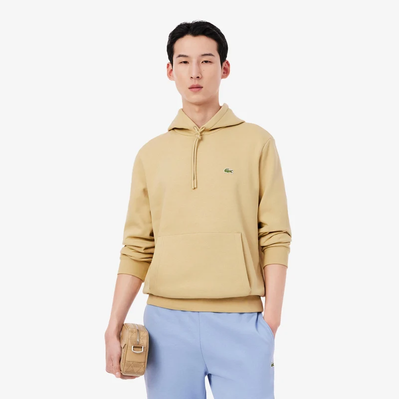 Hoody Herren - beige, grün