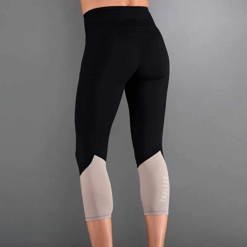Malla 7/8 Tight Damen-schwarz