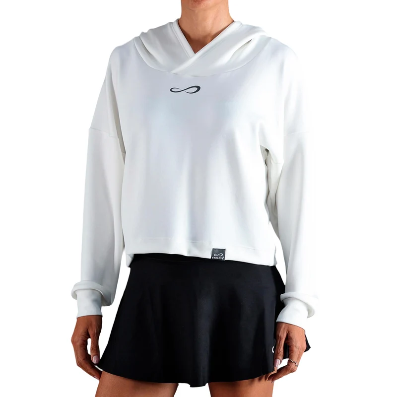 Hypersoft Hoody Damen-weiß