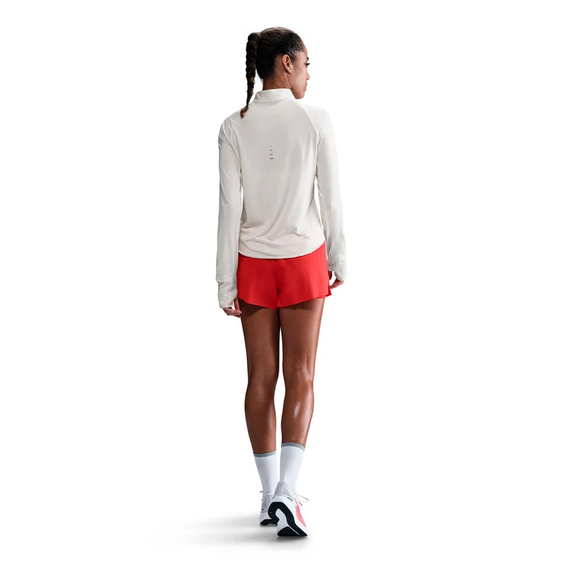 Swift Laufshirt Damen - creme, silber