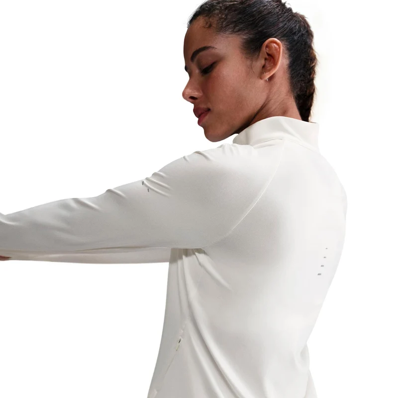 Swift Laufshirt Damen - creme, silber