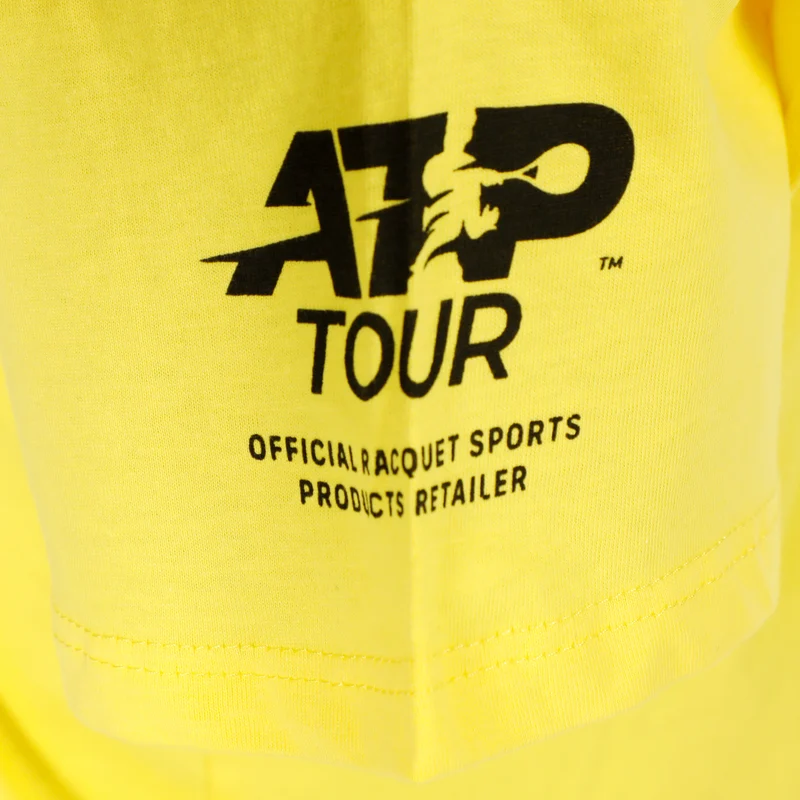 Team Yellow T-Shirt Damen-Gelb,Schwarz