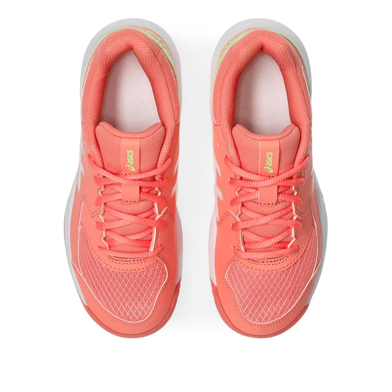 GEL-DEDICATE 8 PADEL GS Padelschuh Kinder-koralle, weiß