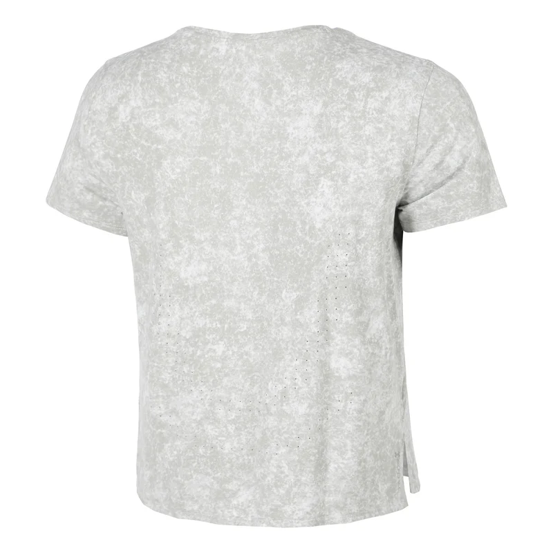 Velociti Pro Print Laufshirt Damen - grau, silber