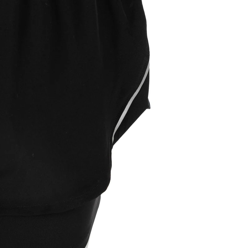 Velociti Pro 4in 2n1 Laufshorts Damen-schwarz, silber
