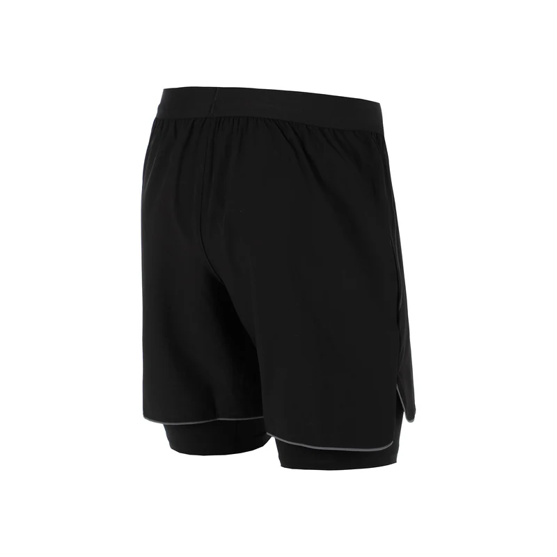 Velociti Pro 2-in-1 Laufshorts Herren-schwarz, silber