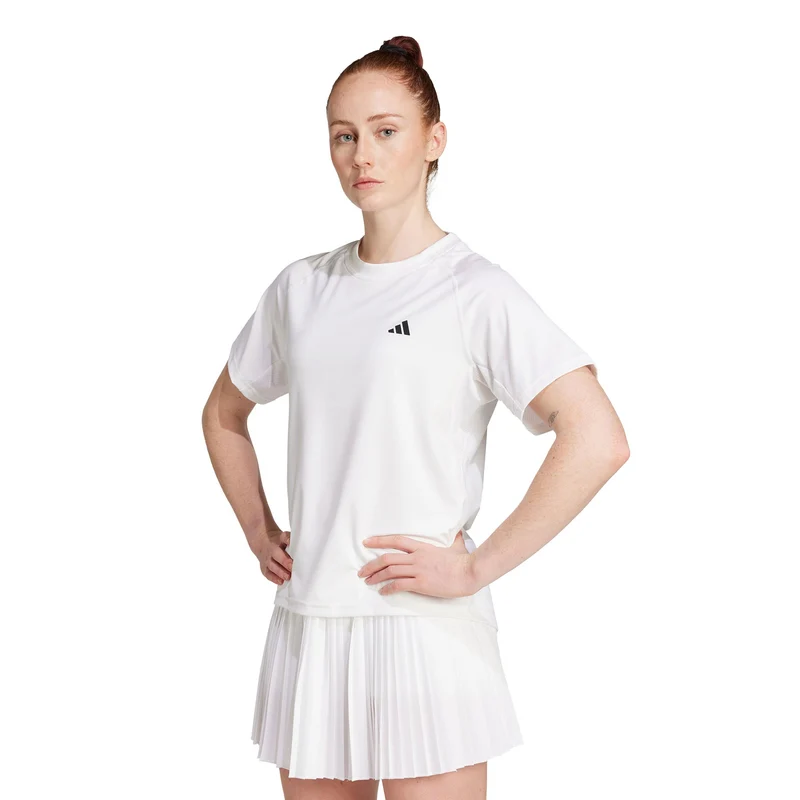 Club T-Shirt Damen-weiß