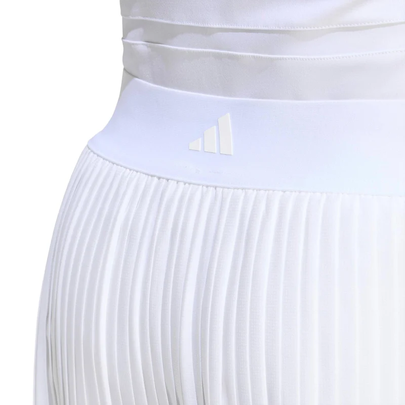 Club Pleated Long Rock Damen-weiß