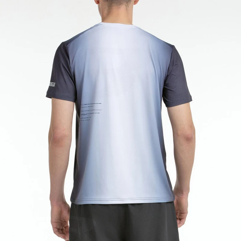 Muros T-Shirt Herren-Weiß,Dunkelgrau