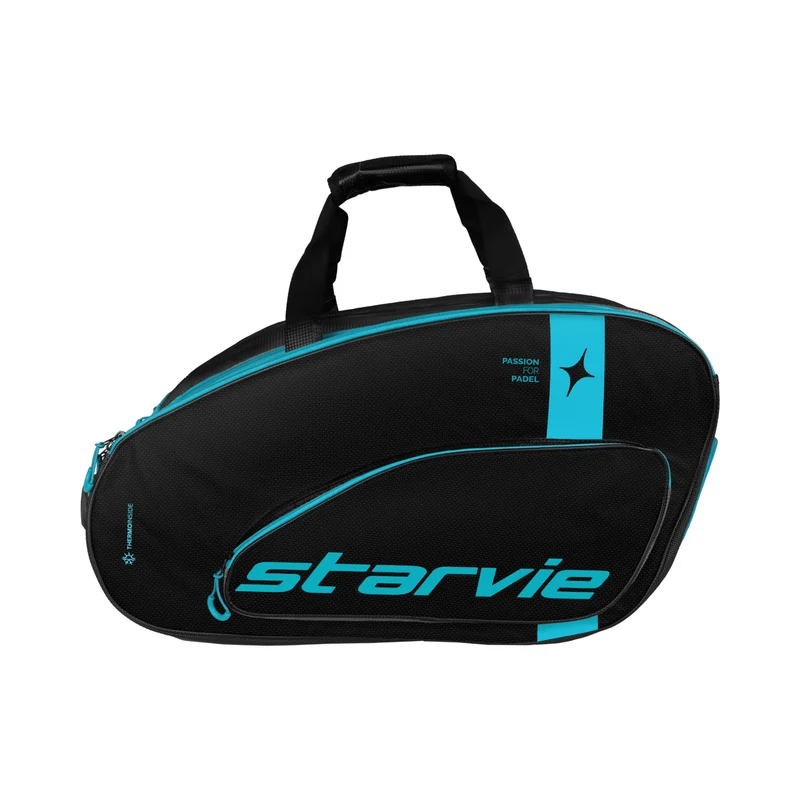 Premium Racing Drax Padelschlägertasche-Schwarz,Türkis