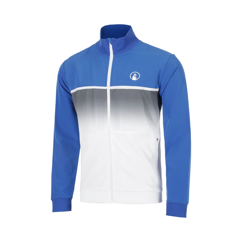 Faded Trainingsjacke Jungen - blau, weiß