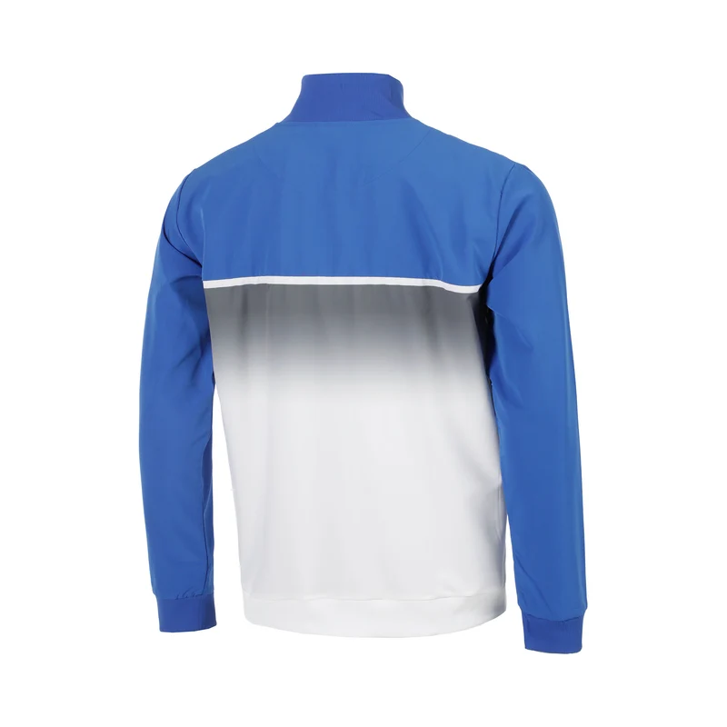 Faded Trainingsjacke Jungen - blau, weiß