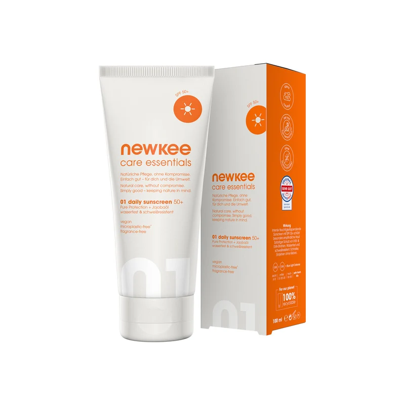 daily sunscreen 50+ Kosmetik - weiß, orange