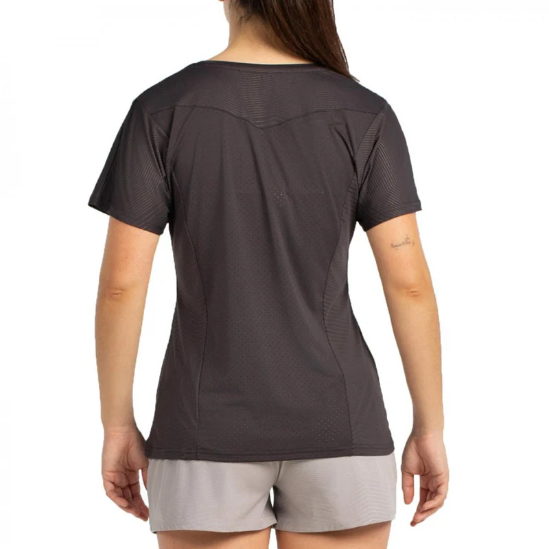 Eches T-Shirt Damen-Anthrazit