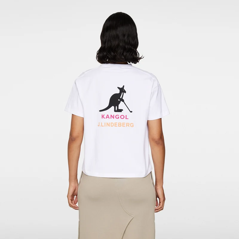 Kangol Lina T-Shirt Damen-Weiß