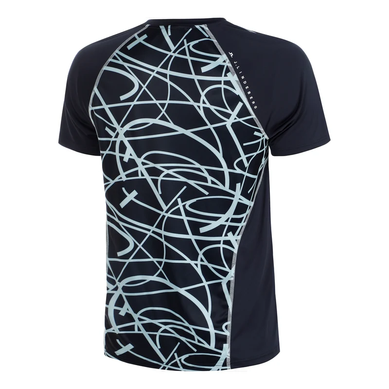 Alfonso Printed T-Shirt Herren-Dunkelblau