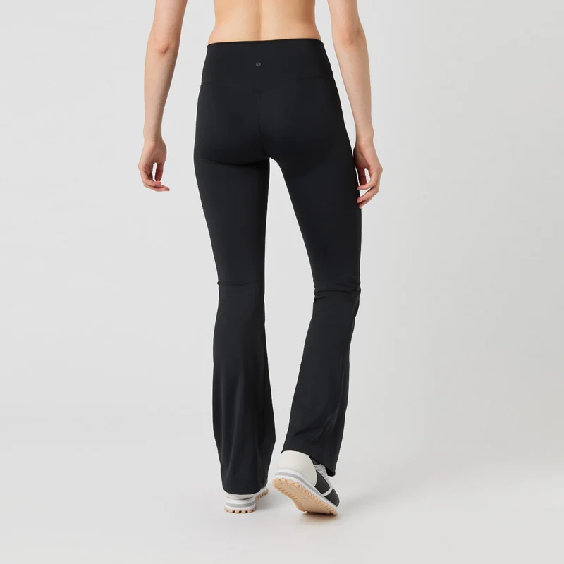 Flare Tight Damen-schwarz