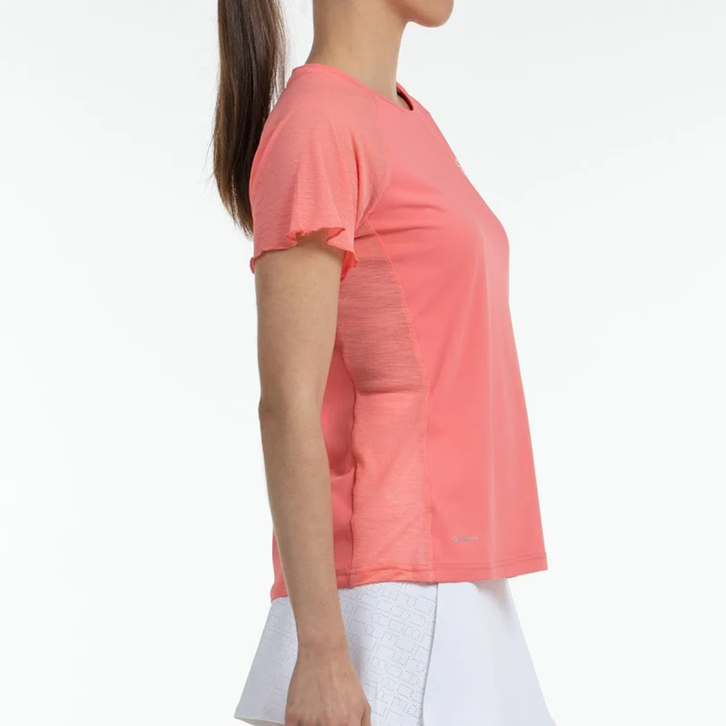 Dedale T-Shirt Damen-Koralle