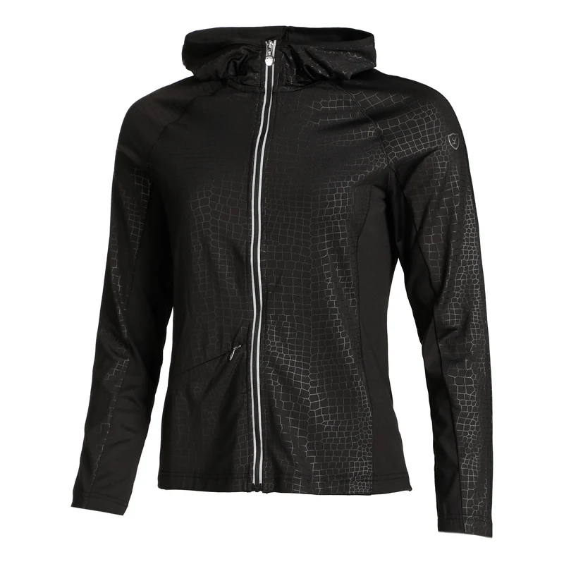 Jana Trainingsjacke Damen - schwarz