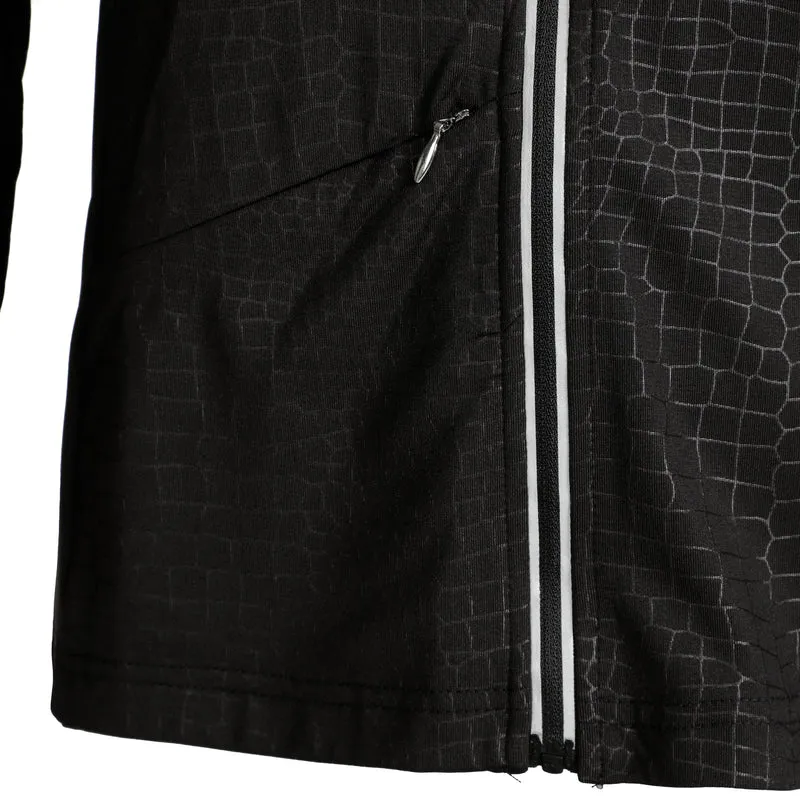Jana Trainingsjacke Damen - schwarz