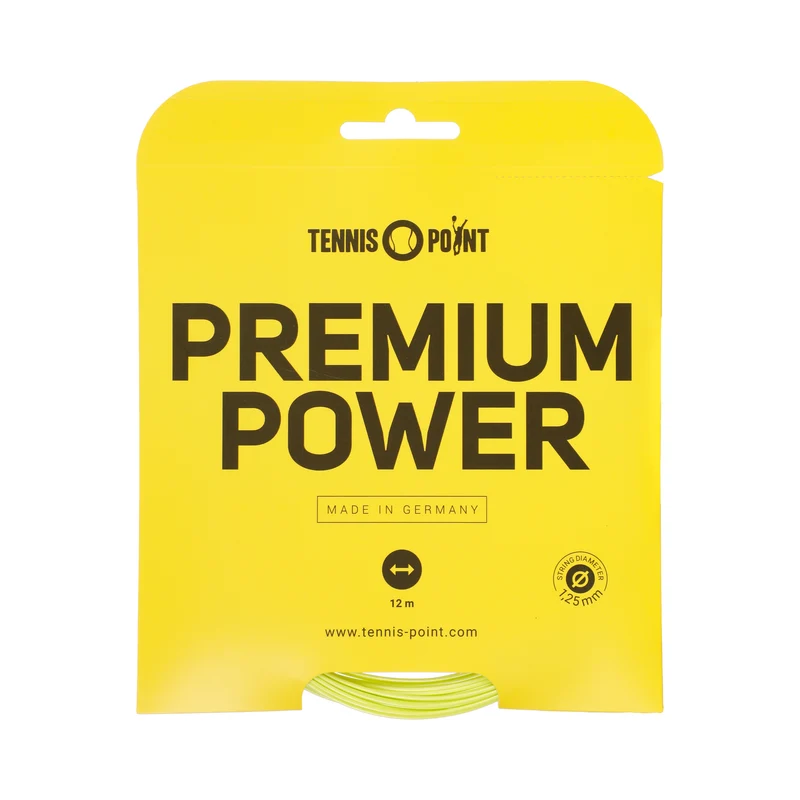 Premium Power Saitenset 12m-Limette