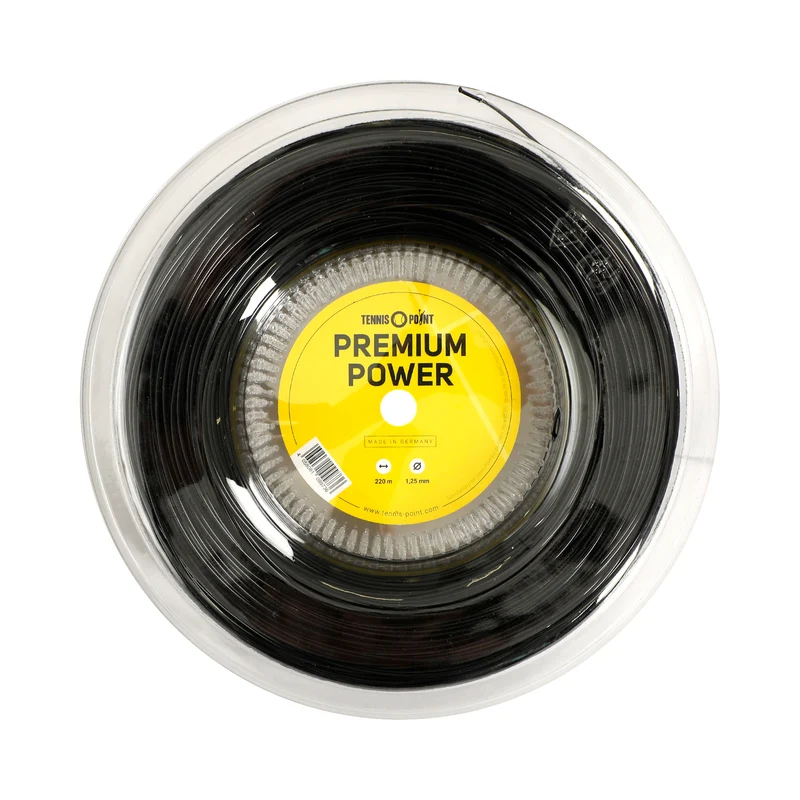 Premium Power Saitenrolle 220m-Schwarz