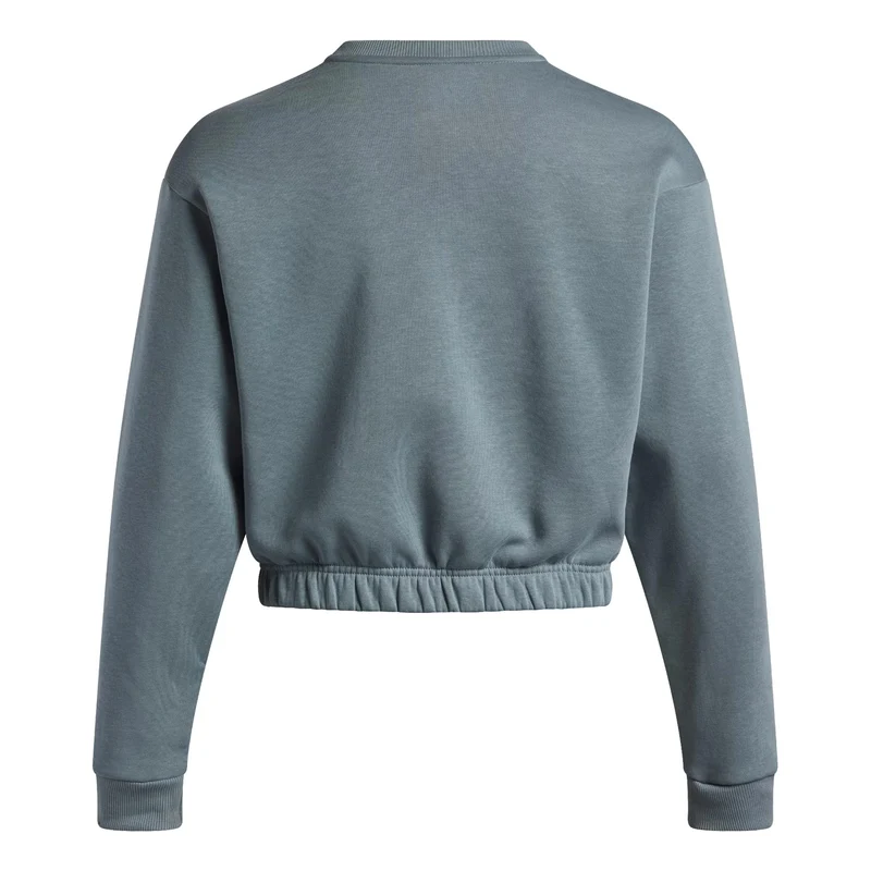 Rival Fleece Piped Crew Sweatshirt Damen-blaugrau
