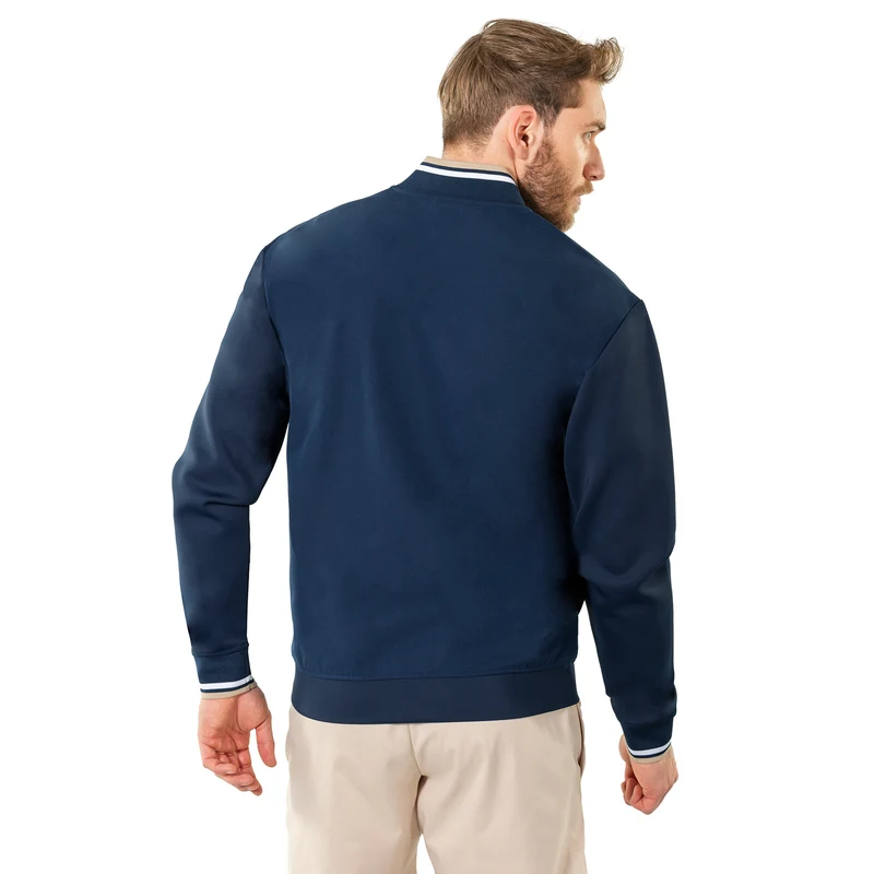 Tech Bomber Trainingsjacke Unisex-dunkelblau