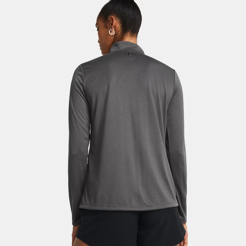 Tech 1/2 Zip Longsleeve Damen-Grau