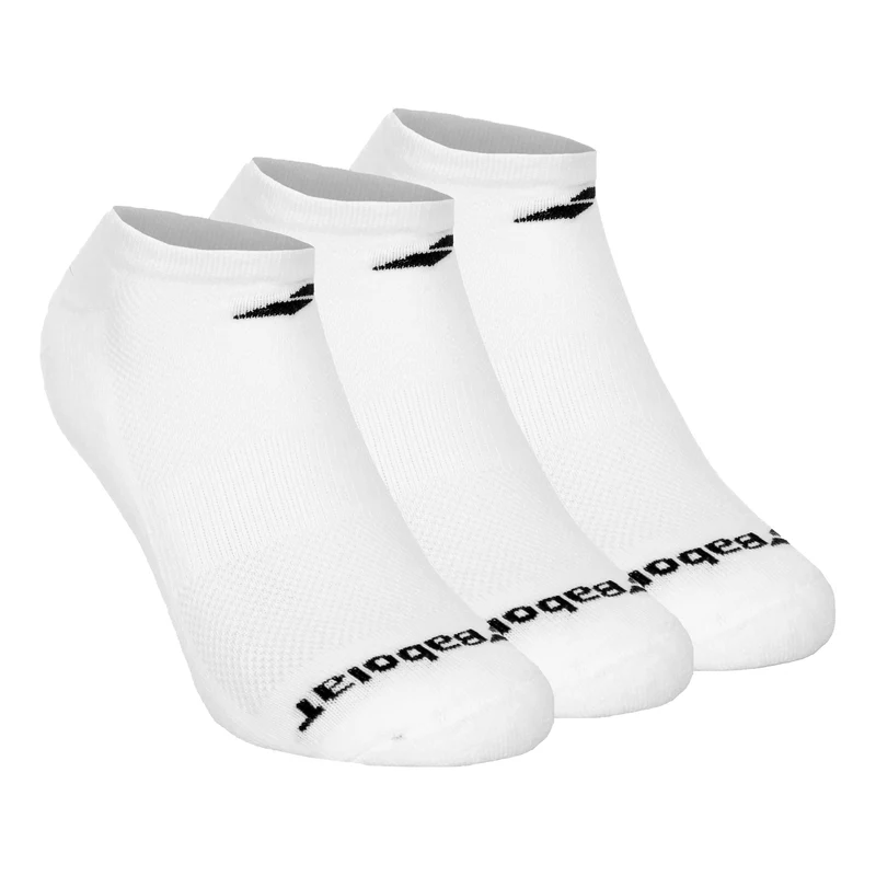 Invisible Tennissocken 3er Pack-Weiß