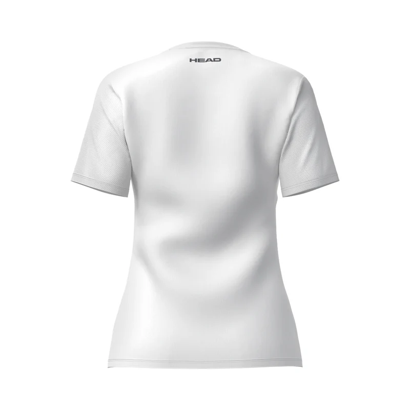 Club 25 Tech T-Shirt Mädchen-Weiß