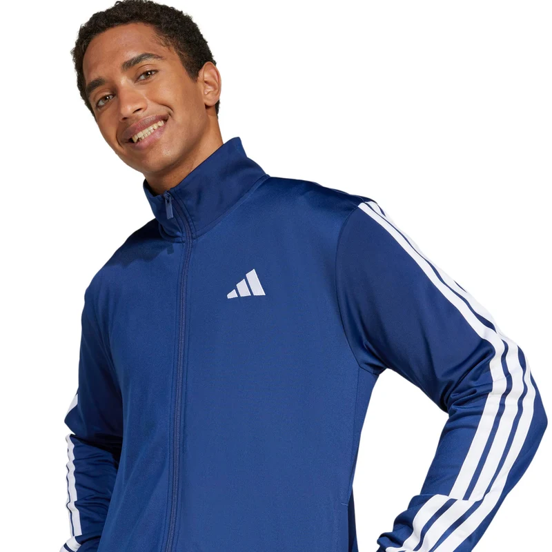 3Stripes Trainingsjacke Herren-Blau,Weiß