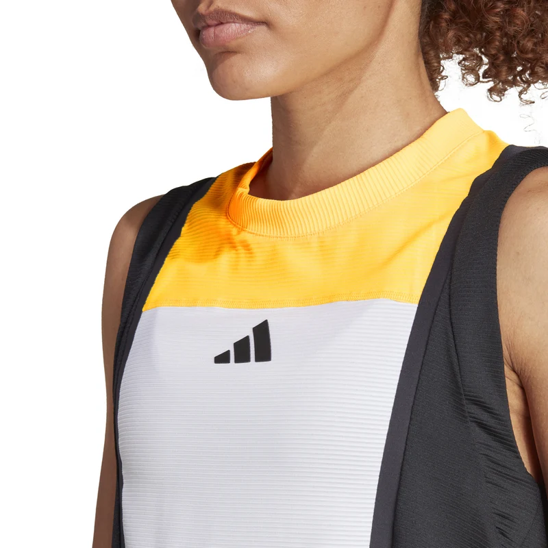Match Pro Tank-Top Damen-Weiß,Schwarz