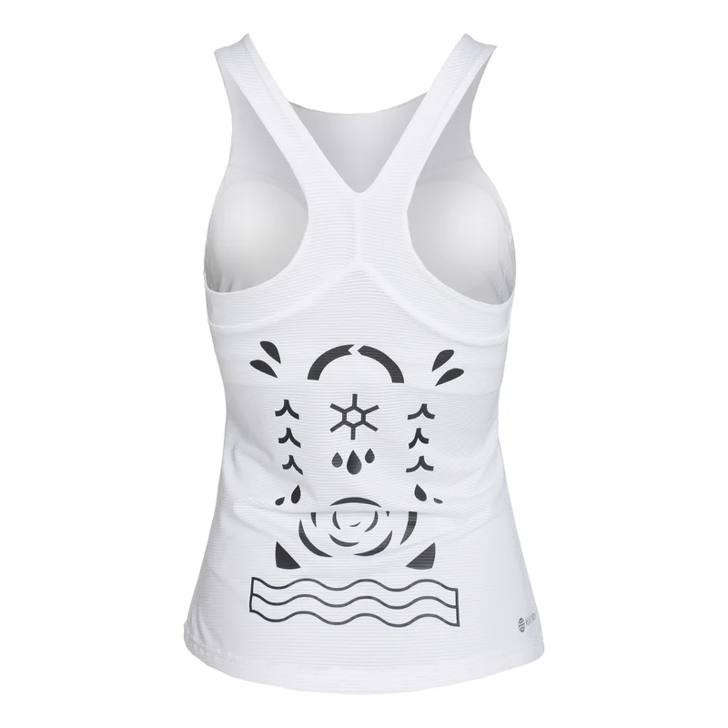 Paris Y Tank-Top Damen-Weiß