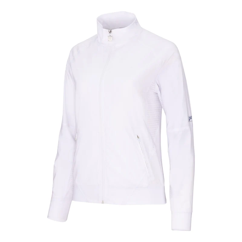 Asta Trainingsjacke Damen-weiß