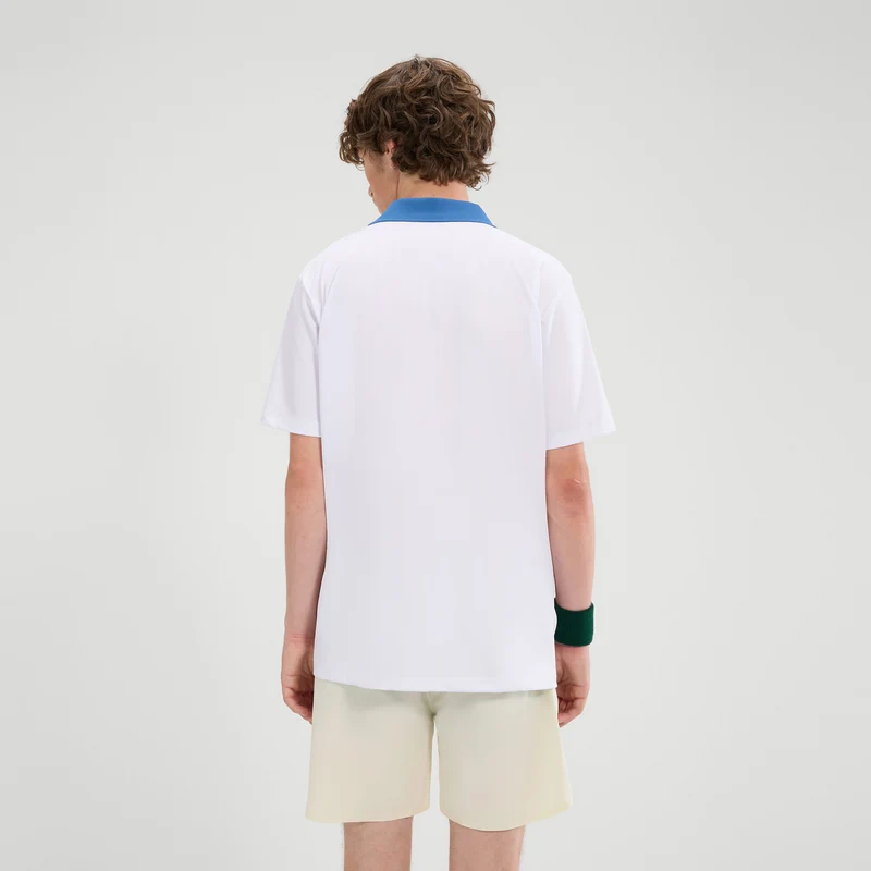 Orelo Polo Herren-Weiß,Blau