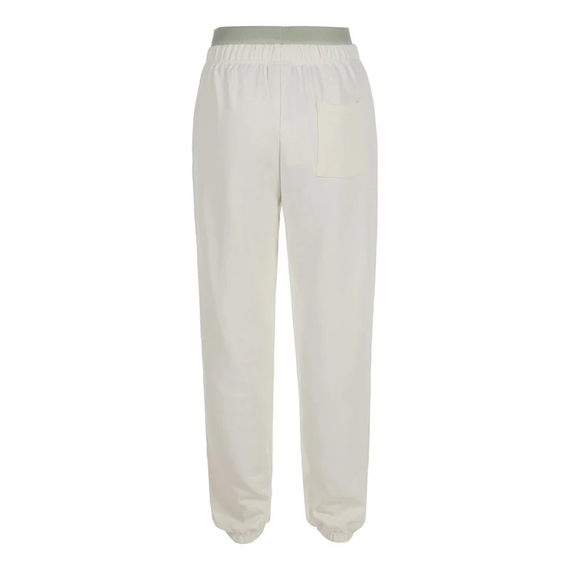 D'Ampezzo Trainingshose Damen-Creme,Salbei