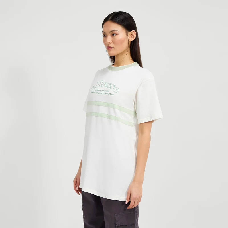 Thones T-Shirt Damen-Creme,Salbei