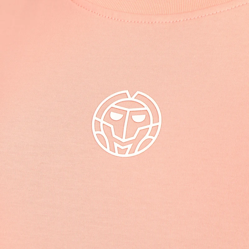 Out of Control Logo T-Shirt Damen-pink