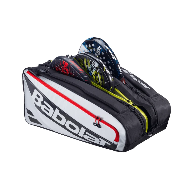 Pro 2025 Padelschlägertasche-Schwarz,Silber