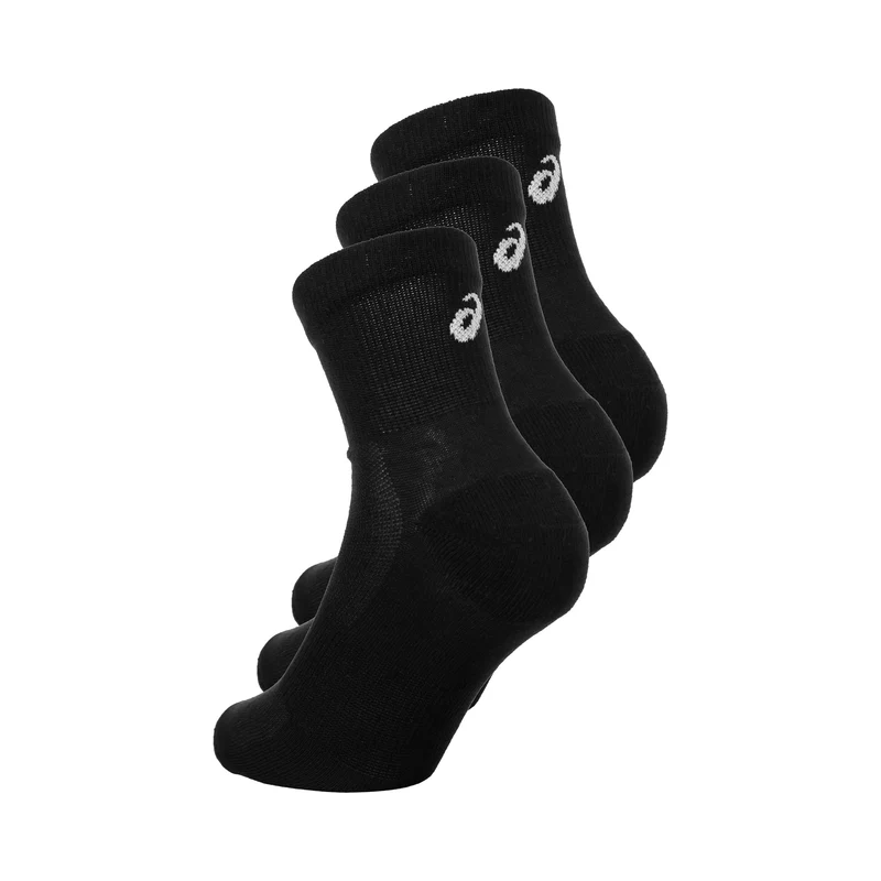 Tennissocken - 3er Pack Unisex-schwarz
