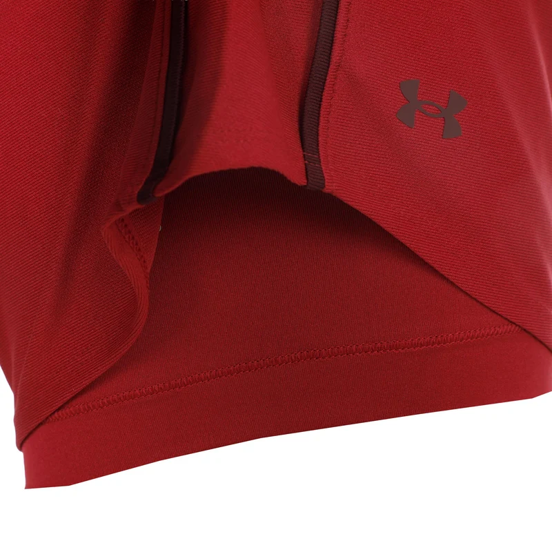 Tech Play Up 2in1 Shorts Damen - rot, dunkelrot