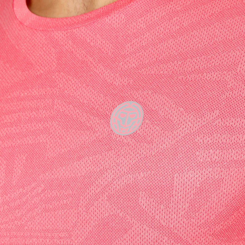 Freeze Out Structured T-Shirt Herren - pink