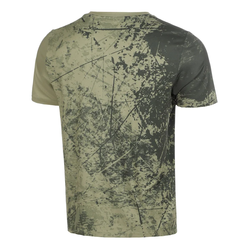 Memories Receiver Scrubbled T-Shirt Herren - khaki