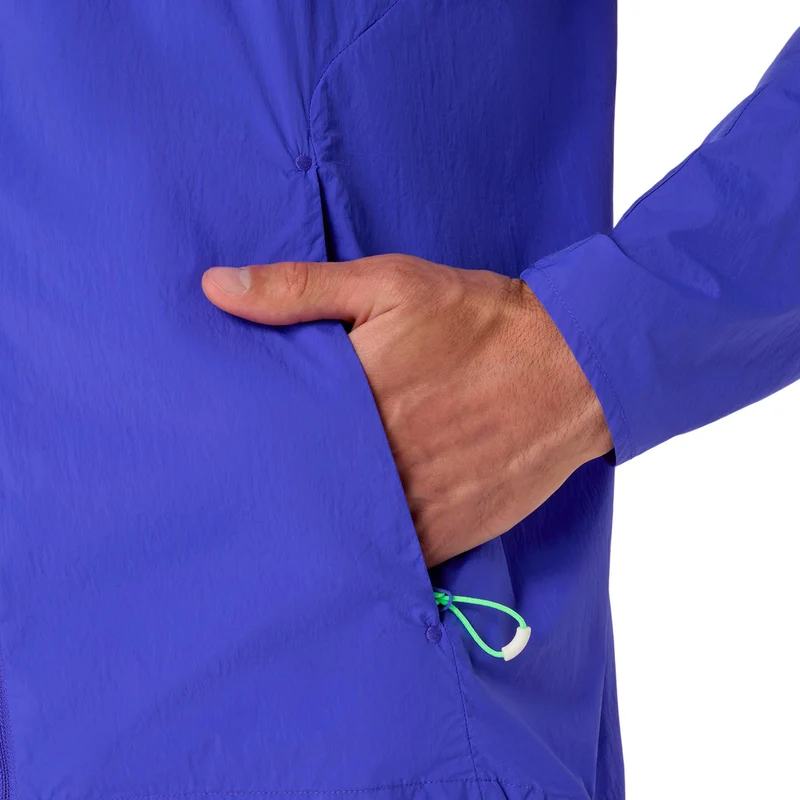 Road Packable Jacket Laufjacke Herren - blau, grün