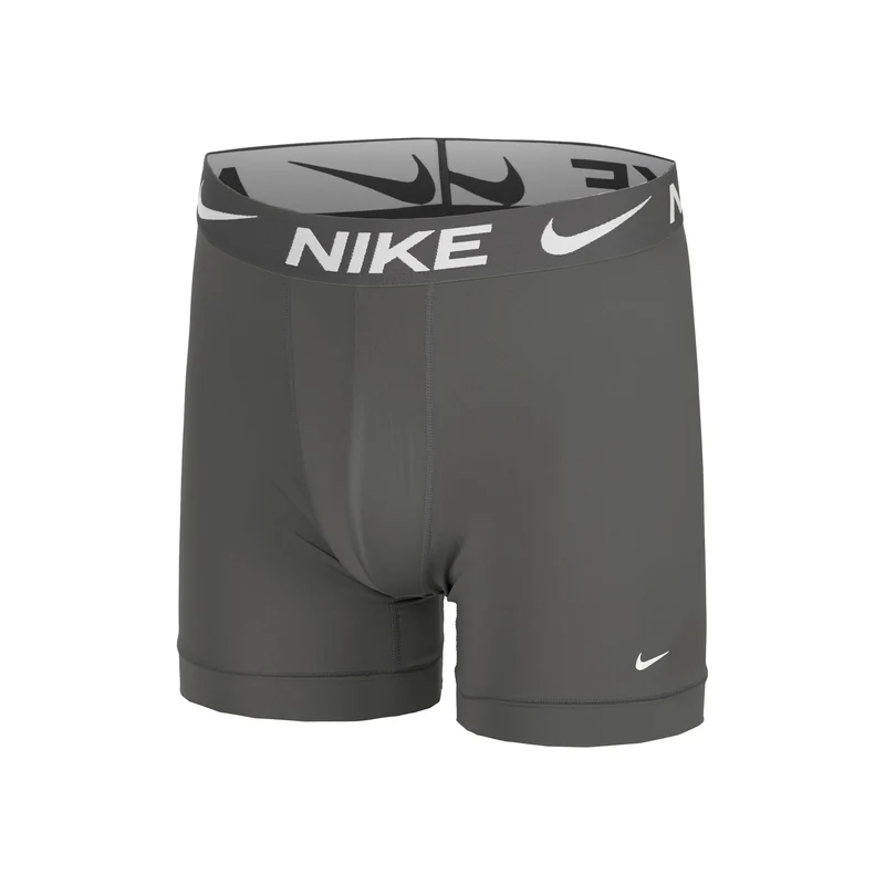 Essential Cotton Stretch Trunk Boxer Short 3er Pack Herren - hellgrau