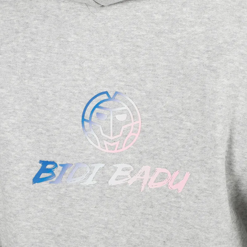 Hey Laguna Logo Zip Hoody Damen-hellgrau